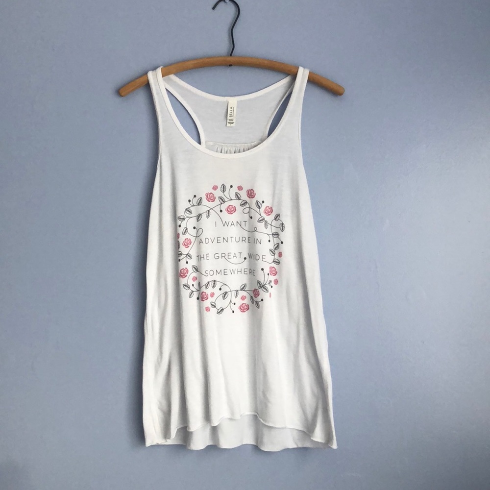 Racerback Disney Beauty and the Beast Tank